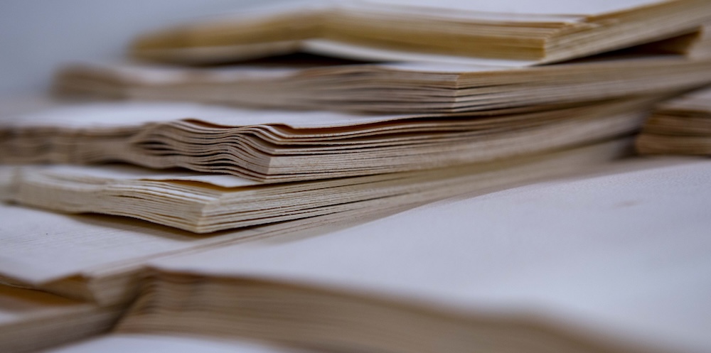 folha de madeira natural